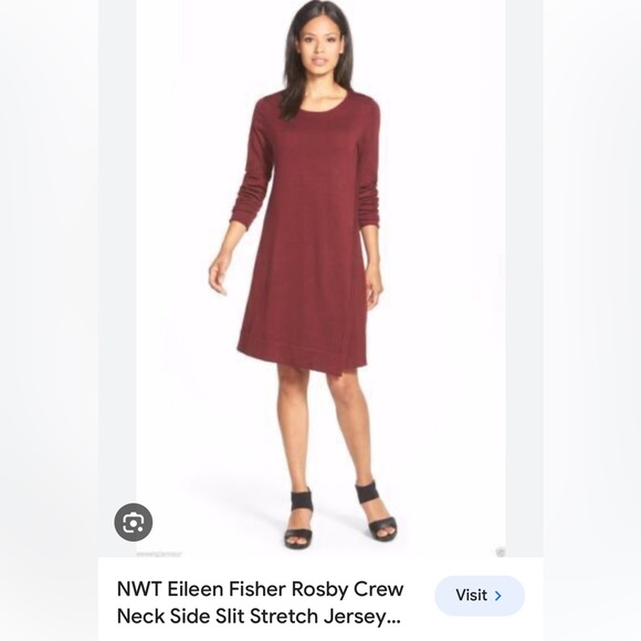 NWT xxs Eileen Fisher dress - Picture 2 of 6